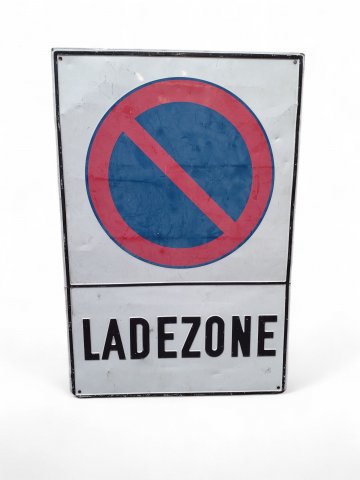 Schild LADEZONE