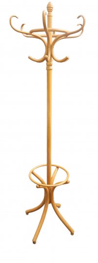 Garderobenständer naturf. Thonetart, h 190cm