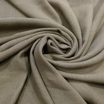Dekostoff 283x150 beige, zarte breite Chevronstrukturstreifen