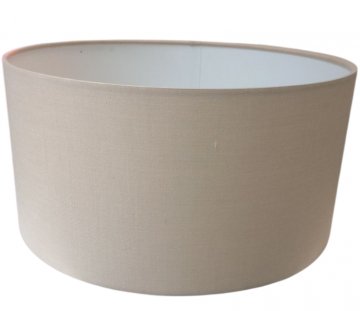 Lampenschirm braun, ø36cm, h18cm, Aufnahme E27 unten