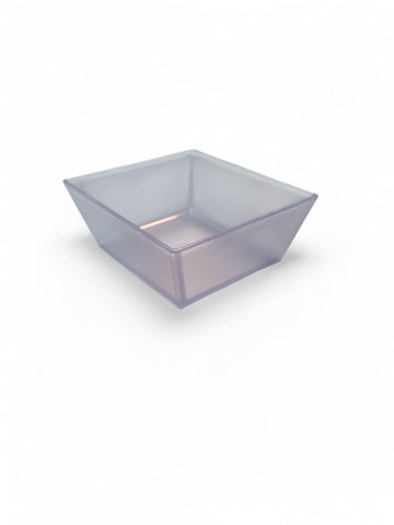 Snackschale, Beilagenschale, Kunststoff, blau, iceblue, transparent,7 x 8 cm, AirBerlin
