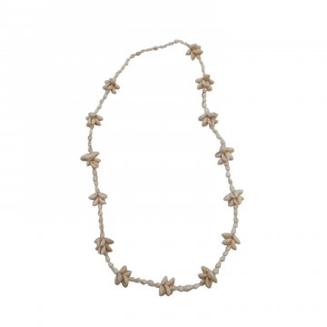 Kette, Muschelkette, weiß, Bistolida ursellus
