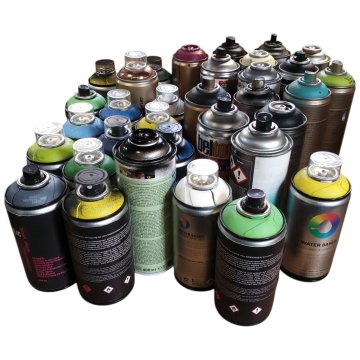 Künstlerbedarf: Sprühdose / Spraydose
