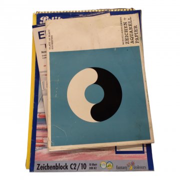 Künstlerbedarf: Skizzenblock / Zeichenblock A2 / A3 / A4
