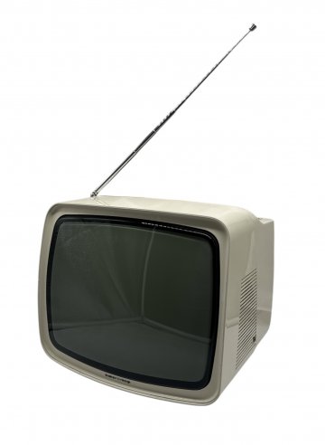 Fernseher, 32cm, weiß, Grundig, 70er Jahre
