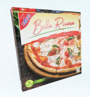 Pizza MARGHERITA ,Verpackung,3x26x26 cm (WSA753) RECHTEFREI