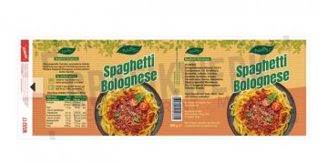 Spagetti Bolognese , 800 g, H 11 cm (WSA317) RECHTEFREI