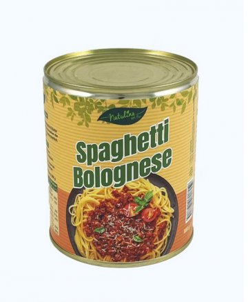 Spagetti Bolognese , 800 g, H 11 cm (WSA317) RECHTEFREI