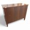 Kommode, Stilmöbel, Kirschholz, furniert, Fadenintarsie, 3x Schubladen