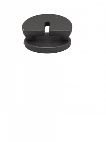 Locher, runde Form, Metall, verchromt oder grau / anthrazit, schwere Ausführung, EMFORM
