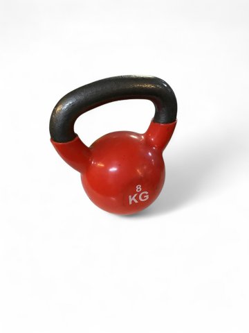 Kettlebell, Hantel, Gewicht, rot, 8kg