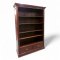 Bücherregalschrank, Landhaus, Mahagoni, 2 Schubladen, 5 Regalböden, seitl. Kassetten 