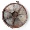 Kanaldeckel,BERLIN,Filmbau, Holzfaser in Rostoptik, Durchmesser 75cm, Gewicht 20kg