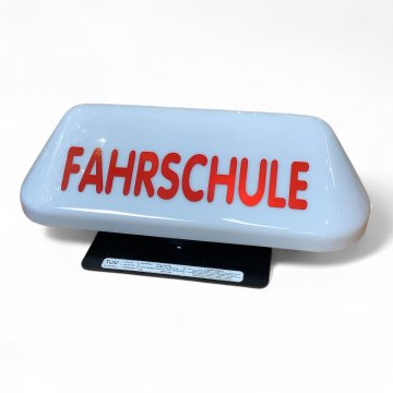 Dachschild für Fahrschul-Autos / Fahrschule, mit Magnetplatte 