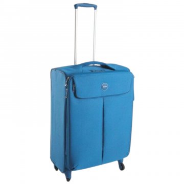Koffer, 45x69cm, blau, 4 Rollen, Polyester SAMSONITE