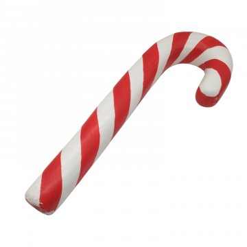 Zuckerstange, rot/weiß, XL
