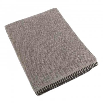 Badetuch 70x130cm, grau, Kettelrand
