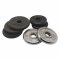 Gewichtscheiben für Hantel / Langhantel, 1,25kg silber/schwarz