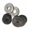 Gewichtscheiben für Hantel / Langhantel, 1,25kg silber/schwarz