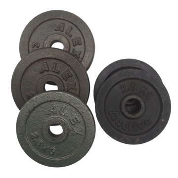 Gewichtscheiben für Hantel / Langhantel, 2,5kg