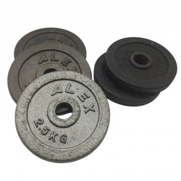 Gewichtscheiben für Hantel / Langhantel, 2,5kg