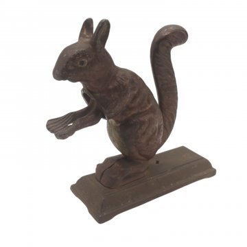Nussknacker, &quot;Eichhörnchen&quot;, Metall, Farbe: Kupfer/Messing, 18cm