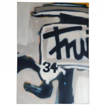 Bild, Leinwand, Graffity Motiv, 50x70cm