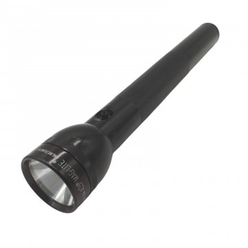 Taschenlampe, schwarz mit geriffeltem Griff, MAGLITE, 38cm