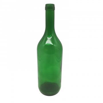 Flasche, farbiges Glas, gross, divers
