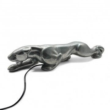 Tischlampe Alu, Panther-Form