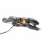 Tischlampe Alu, Panther-Form