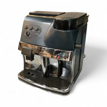 Kaffeevollautomat, Saeco Trevi, Kaffeemaschine, dunkelblau/chrom, Drehteller
