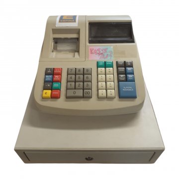 Registrierkasse, grau, elekrtisch SIGMA CR2000, funktionsfähig