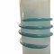 Vase, blau, h: 34cm, Durchmesser 13,5cm