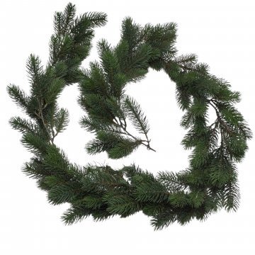 Weihnachten, Tannengirlande, grün