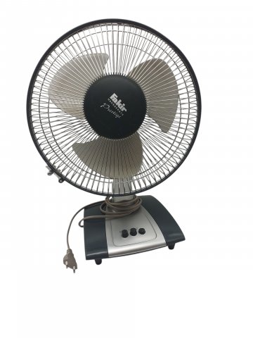 Ventilator / Tischventilator, Kunststoff, dunkelgrau/silber, FAKIR