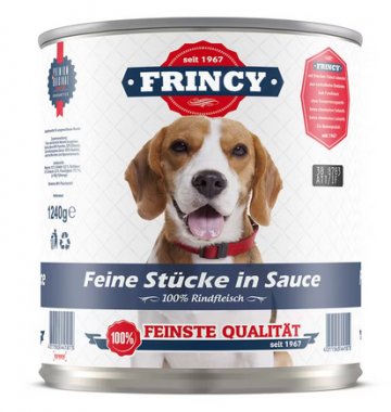 FRINCY,Hundefutter, 1240 g, H 16,5 cm (WSA126) RECHTEFREI
