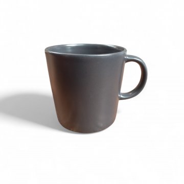 Kaffeebecher FRENCH grey Keramik, grau , 