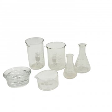 P- Messbecher, Glas mit Skala, bis 500ml, Diverse