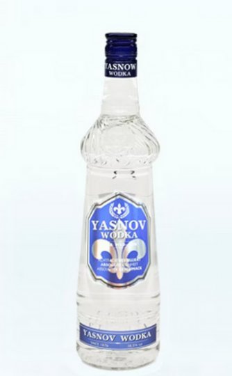 WODKA , 0,7 L,blau,silber, WSA302  - RECHTEFREI 