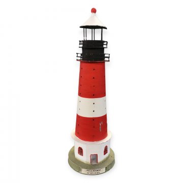 Leuchtturm Modell Pellwurm rot-weiß ELBUFER 