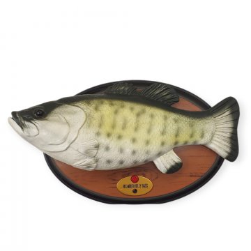 Wand Plakette, singender Fisch