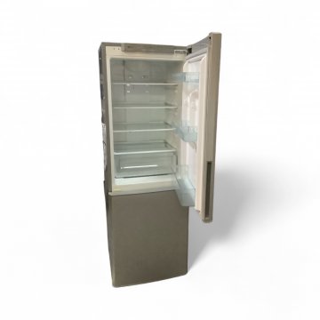  SAMSUNG :Kühlschrank, Kühl/Gefrierkombi, Front Edelstahllook, Griffe und Seiten grau, Foto innen ausgearbeitet, NICHT FUNKTIONSTÜCHTIG 185x60x60 cm