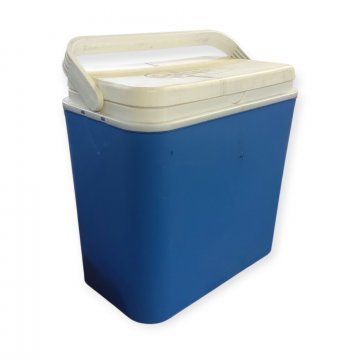 Kühlbox, Plastik, blau, 40x20x40cm