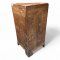 Vitrinenschrank, BIE, Kirsche, 2 verglaste Türen, Unterschrank 2 Türen 1 Schub, Dachkrönung, 125x60x205 cm