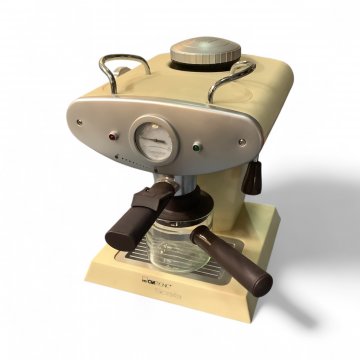 Espressomaschine, Kaffeemaschine, Clatronic Scala, beige / creme