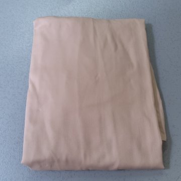 Spannlaken 90x200 beige, mercersierte Baumwolle, seidenmatt, Lorena