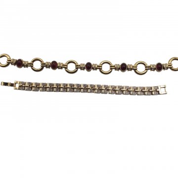 Armband, aufwändig, Strass/Gold/silber etc divers