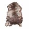 Lammfell 67x90cm, braun/beige, langhaar