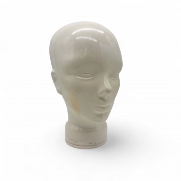 Porzellankopf H30cm, weiß
